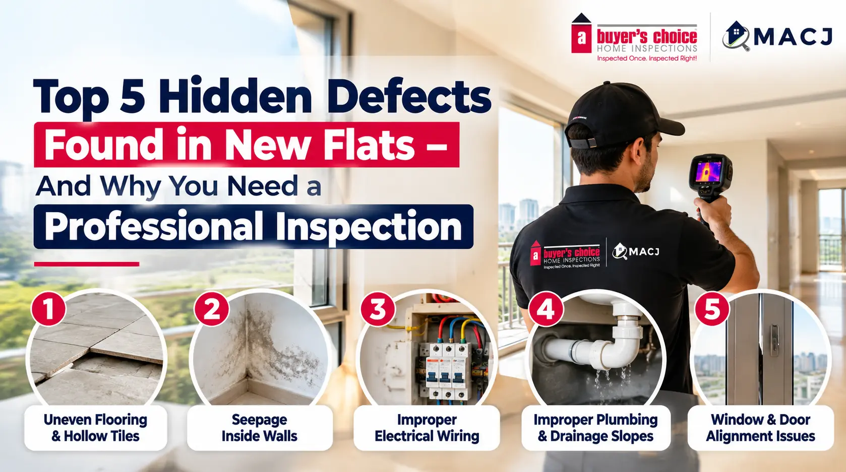 Top 5 Hidden Defects Found in New Flats