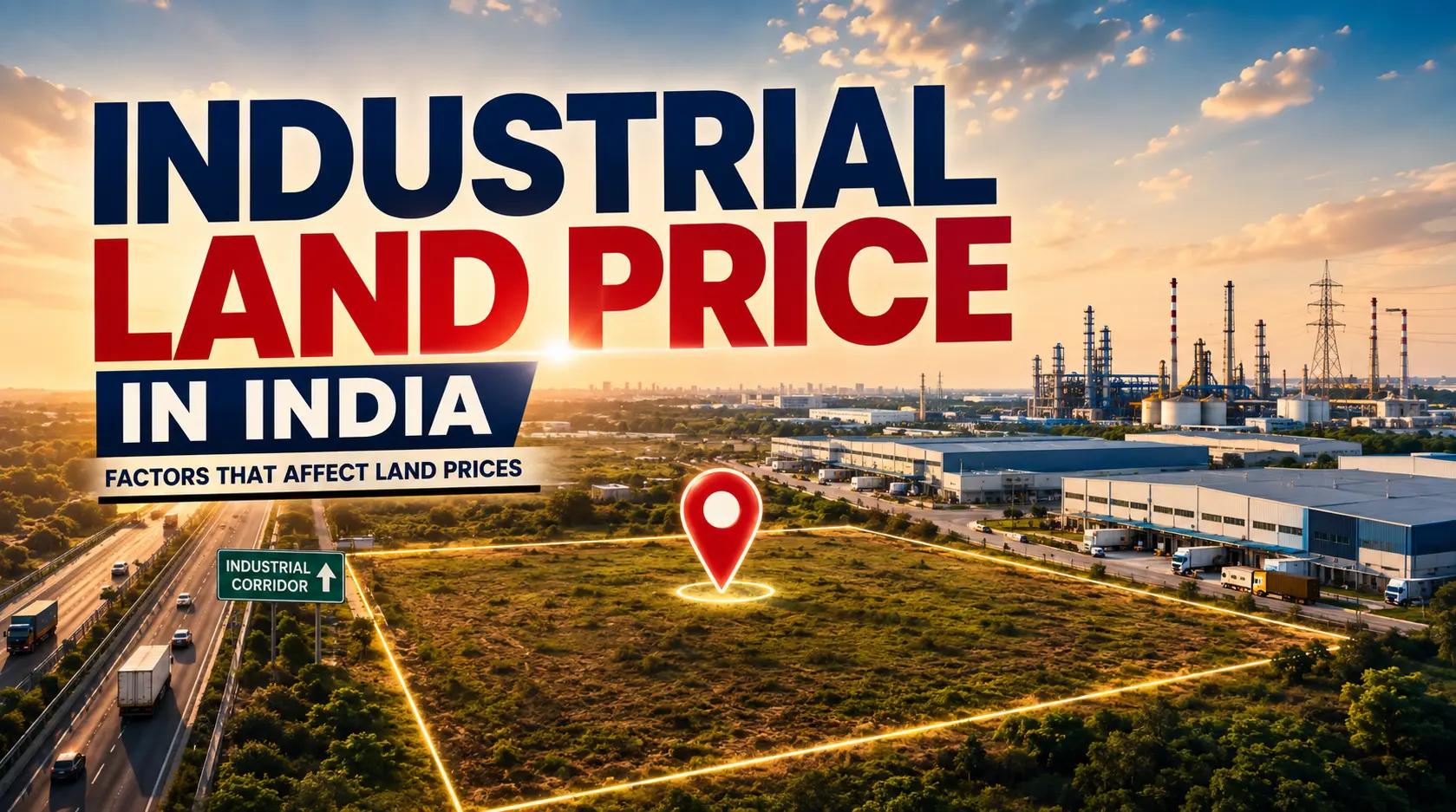 Industrial Land Price in India
